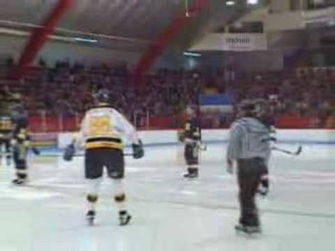 Tim Leveque Hockey Fight Tim Leveque Vs Dominic The Giant Forcier YouTube