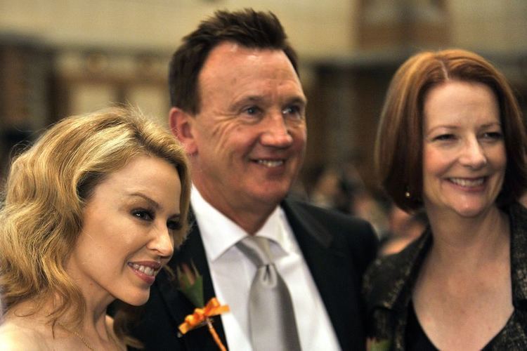 Tim Mathieson Julia Gillard Tim Mathieson and Kylie Minogue ABC News