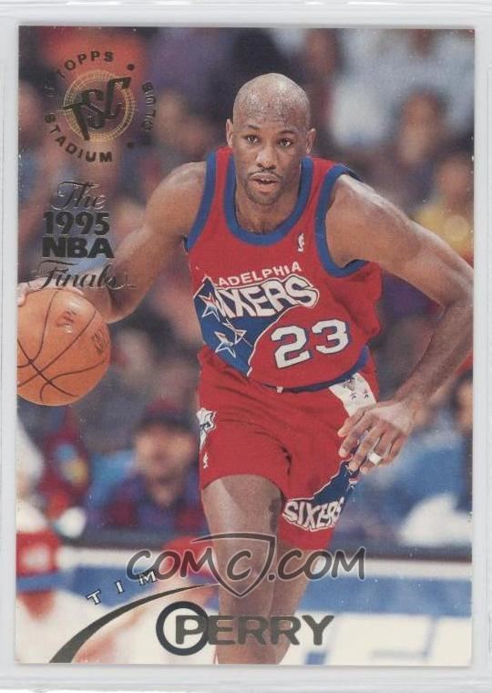 Tim Perry 199495 Topps Stadium Club Base Prizes The 1995 NBA Finals 8