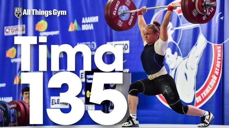 Tima Turieva Tima Turieva 63kg 135kg Clean and Jerk 2016 Russian Weightlifting