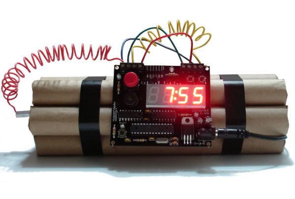 Time bomb TimeBomb Alarm Clock Walyou