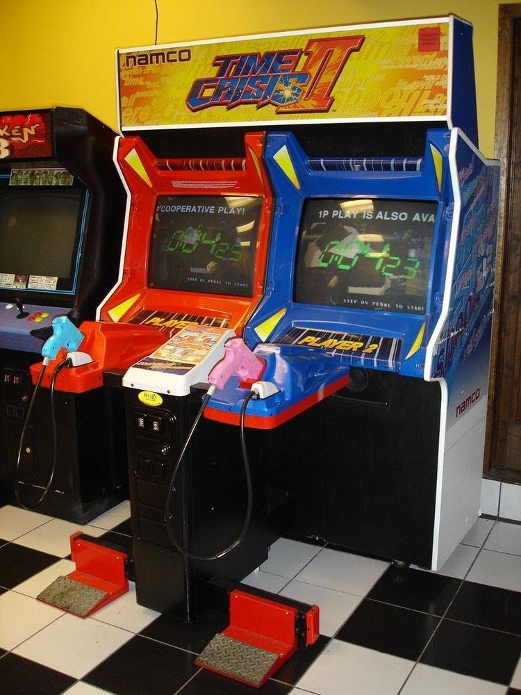 Time Crisis II Time Crisis II Arcade Machine Game YouTube