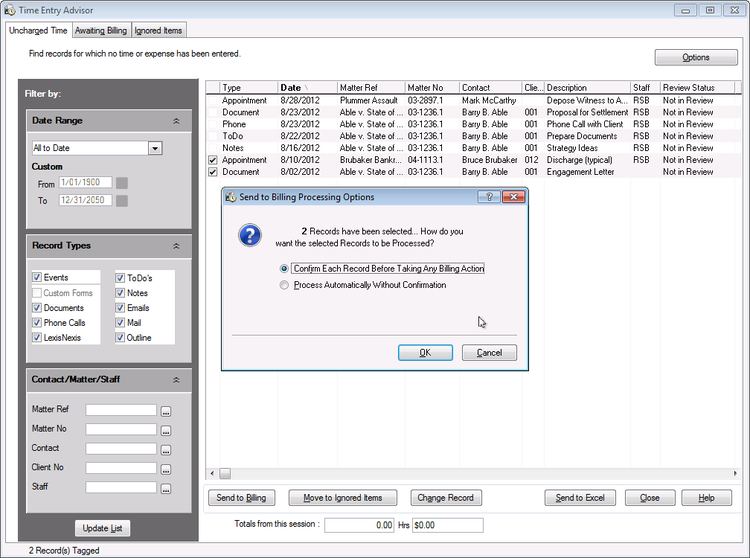 Time Matters Time Matters Practice Management Software Collaboration