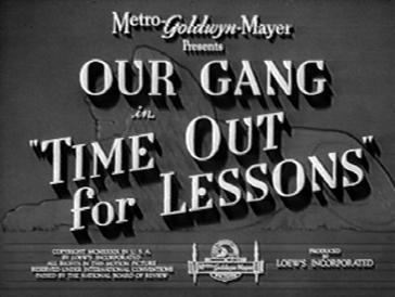 Time Out for Lessons movie poster