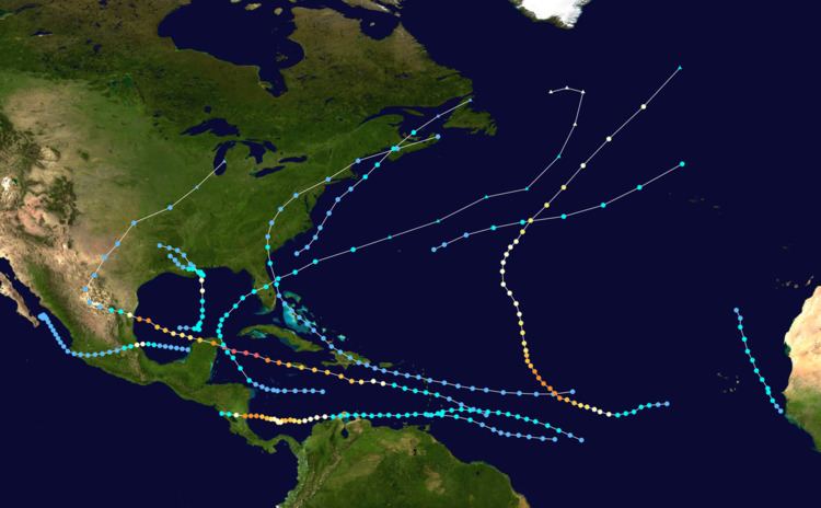 Timeline of the 1988 Atlantic hurricane season