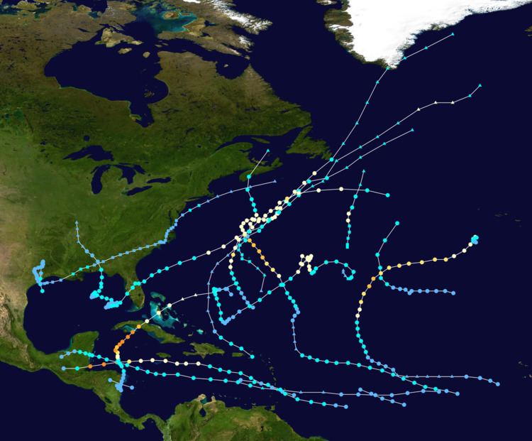 Timeline of the 2001 Atlantic hurricane season