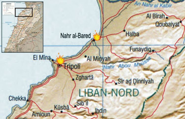 Timeline of the 2007 Lebanon conflict