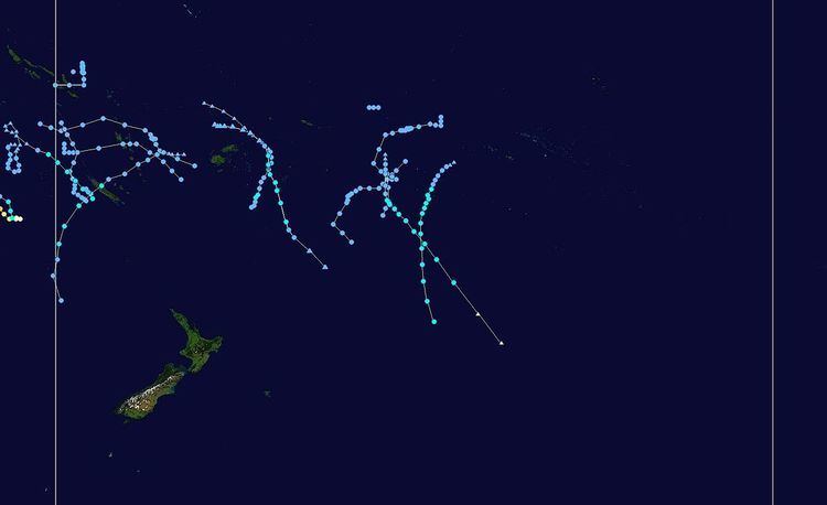 Timeline of the 2008–09 South Pacific cyclone season