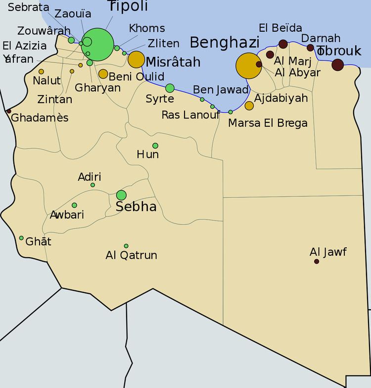 Timeline of the 2011 Libyan Civil War before military intervention