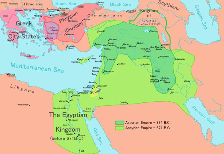 Timeline of the Assyrian Empire
