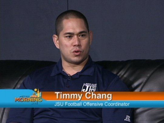 Timmy Chang Timmy Chang is now the new Offensive Coordinator at NCAAIII Emory