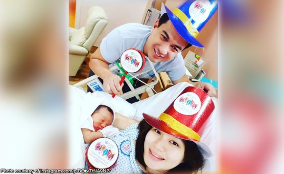 Timmy Chipeco Humabol pa Mayor Timmy Chipeco wife welcome first baby on New