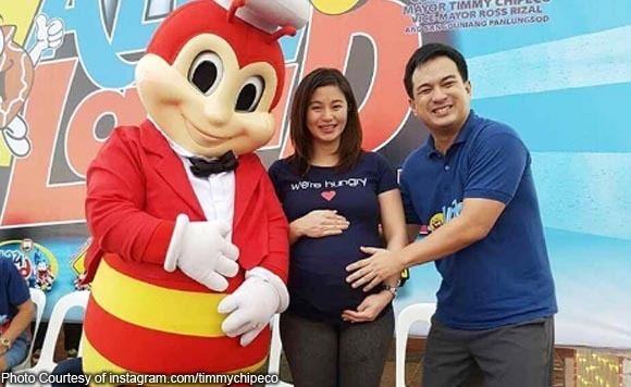 Timmy Chipeco Mayor Timmy Chipeco wife meet Jollibee Politiko South Luzon