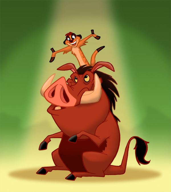 Timon and Pumbaa Humanized Timon and Pumba Body by nandomendonssa on DeviantArt