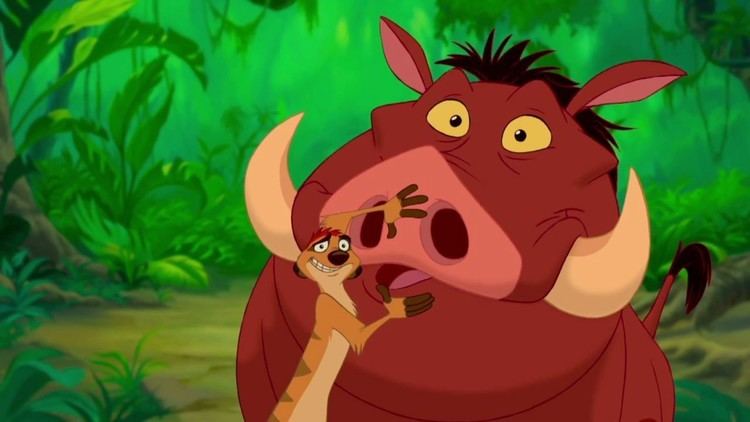 Timon and Pumbaa Timon and Pumbaa explain Hakuna Matata Lion King 3D Cultjer