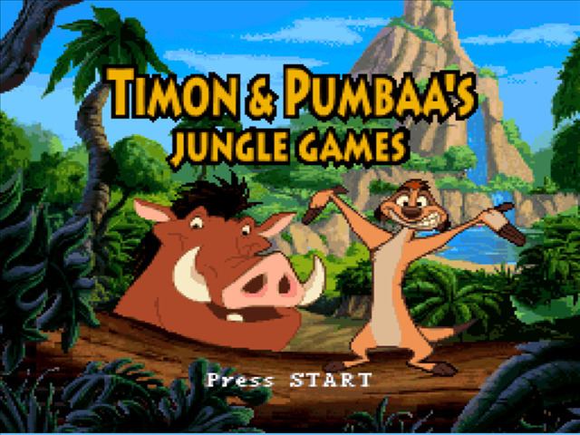 Timon & Pumbaa's Jungle Games Timon amp Pumbaa39s Jungle Games Game Download GameFabrique