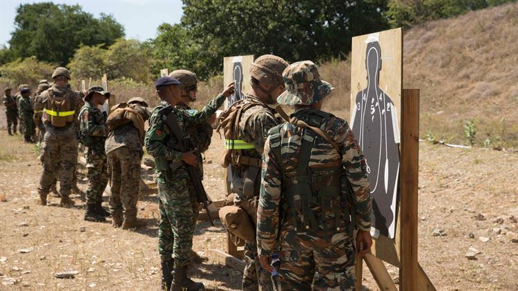 Timor Leste Defence Force US Marines TimorLeste Defence Force members wrap up Exercise Koa