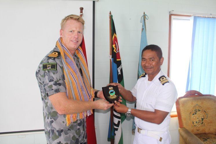 Timor Leste Defence Force Huon fosters friendship with close neighbour Navy Daily