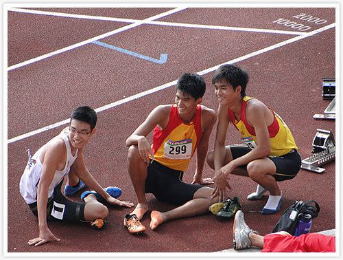 Timothee Yap Jin Wei Newly crowned schoolboy 400m hurdles champ Timothee Yap Jin Wei