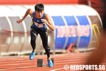 Timothee Yap Jin Wei A Division 400m Hurdles Timothee Yap of HCI breaks record twice to