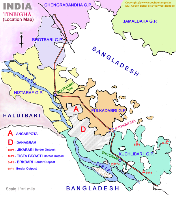 Tin Bigha Corridor Tinbigha a profile