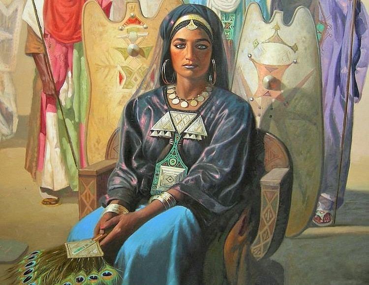 Tin Hinan Queen Tin Hinan Of The Tuareg People Sola Rey