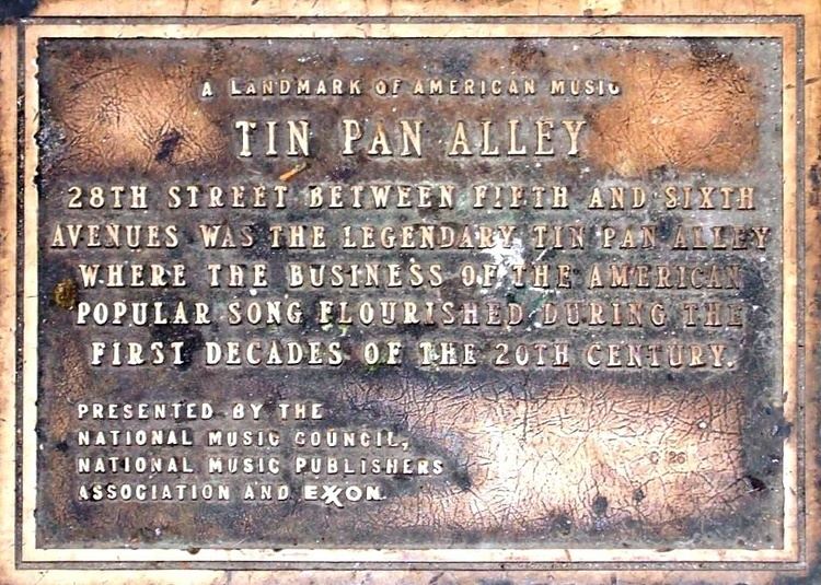 Tin Pan Alley httpsuploadwikimediaorgwikipediacommonsaa