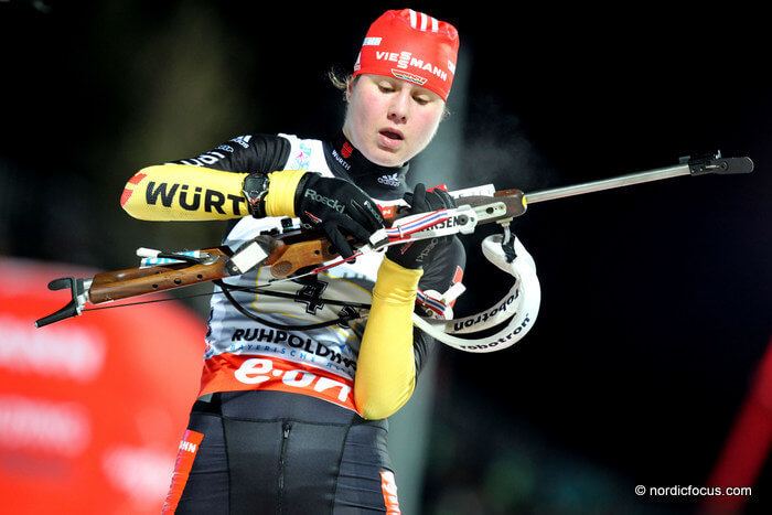 Tina Bachmann The comeback of Tina Bachmann biathlononlinede Das Biathlon