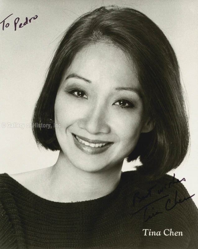 Tina Chen HistoryForSale Autographs and Manuscripts Tina Chen
