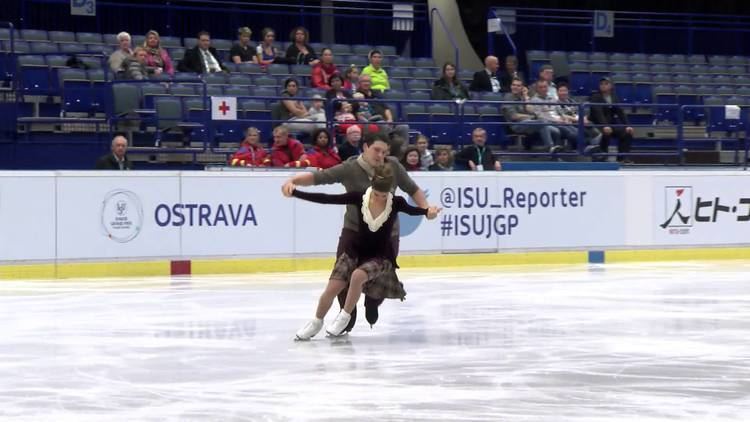 Tina Garabedian ISU 2014 Jr Grand Prix Ostrava Free Dance Tina GARABEDIAN