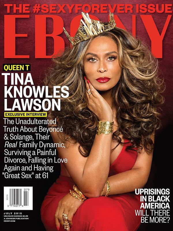 Tina Knowles Tina KnowlesLawson Ebony Magazine Cover Style News