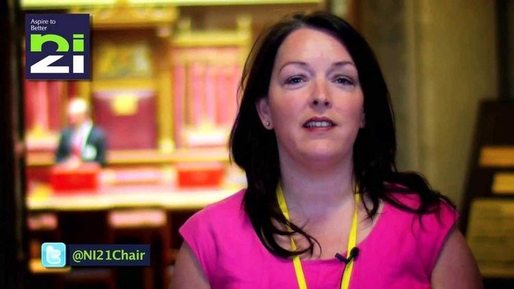 Tina McKenzie (politician) Tina McKenzie party chair on NI21 Talks Back and Policy update