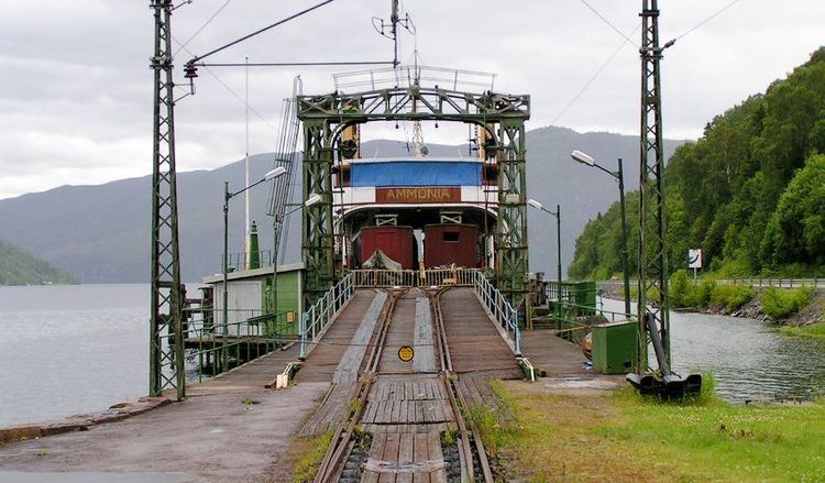 Tinnsjø railway ferry