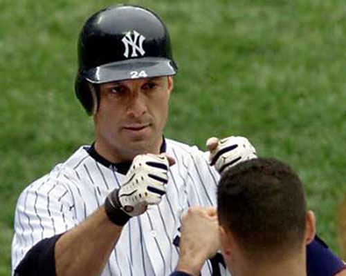 Tino Martinez gets plunked, leading to a massive brawl between the