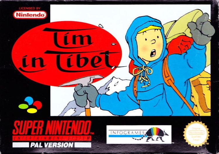 Tintin in Tibet (video game) Tintin in Tibet Europe EnFrDeNl ROM lt SNES ROMs Emuparadise