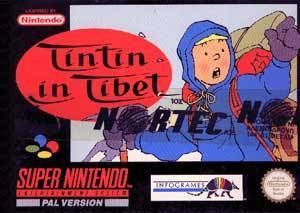 Tintin in Tibet (video game) Tintin in Tibet Box Shot for Super Nintendo GameFAQs