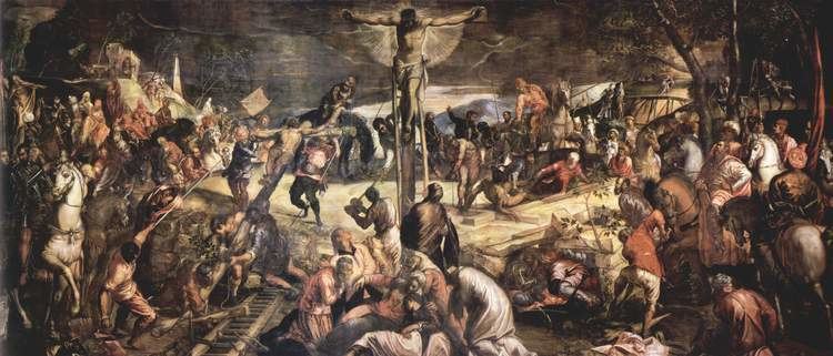 Tintoretto Crucifixion Tintoretto WikiArtorg
