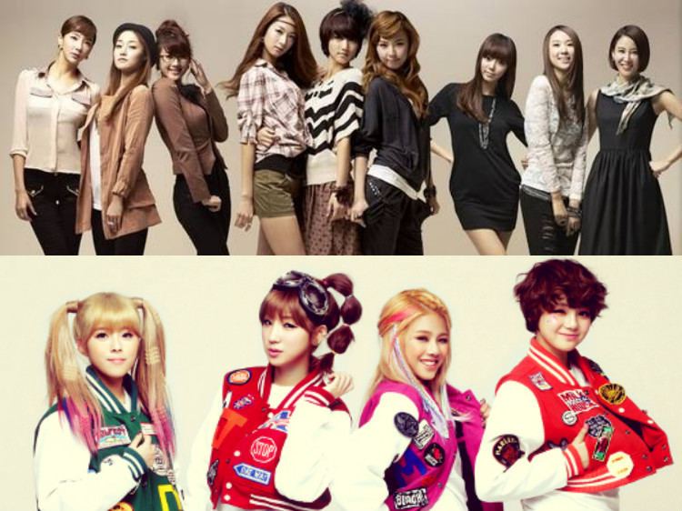 Tiny-G TinyG Members Look Like Adorable Munchkins Next to Nine Muses Soompi