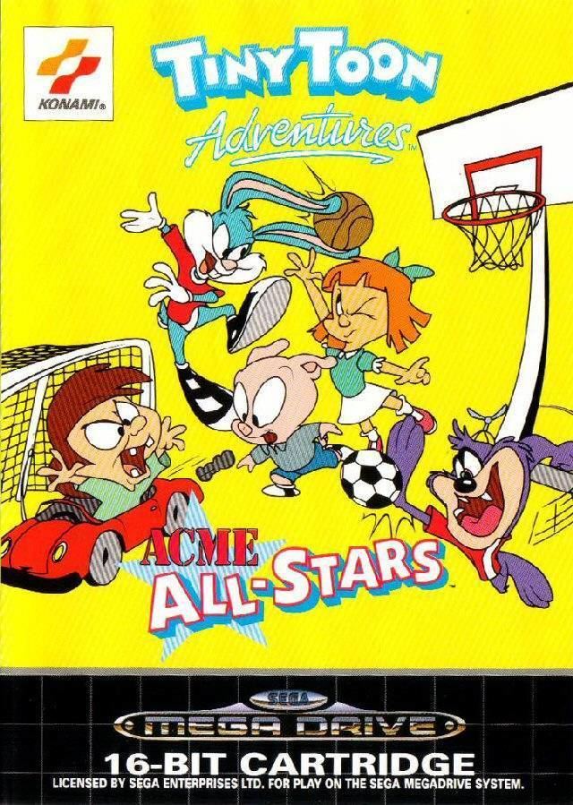 Tiny Toon Adventures: ACME All-Stars Tiny Toon Adventures Acme AllStars USA ROM lt Genesis ROMs