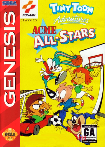Tiny Toon Adventures: ACME All-Stars Play Tiny Toon Adventures Acme AllStars Sega Genesis online