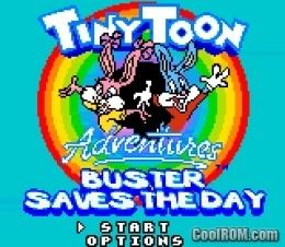 Tiny Toon Adventures: Buster Saves the Day Tiny Toon Adventures Buster Saves the Day ROM Download for Gameboy