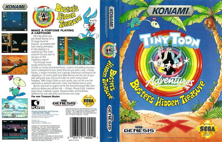 Tiny Toon Adventures: Buster's Hidden Treasure Tiny Toon Adventures Buster39s Hidden Treasure GameFuel
