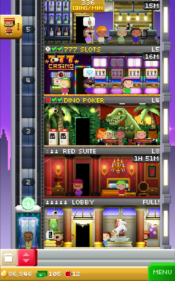Tiny Tower Tiny Tower Vegas Android Apps on Google Play
