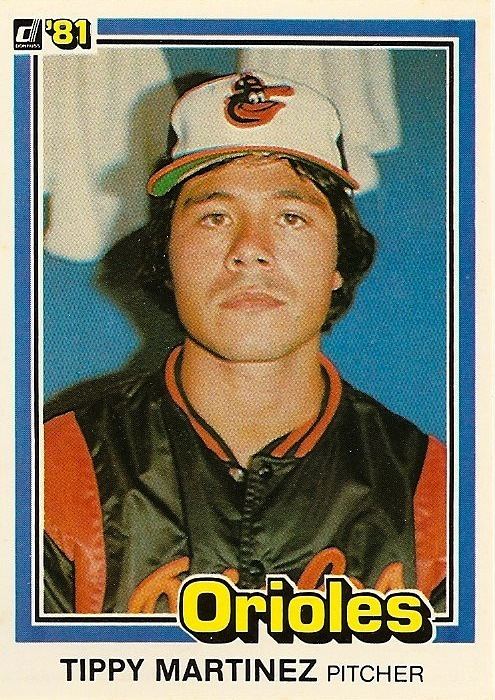 Tippy Martinez Orioles Card quotOquot the Day Tippy Martinez 1981 Donruss 354