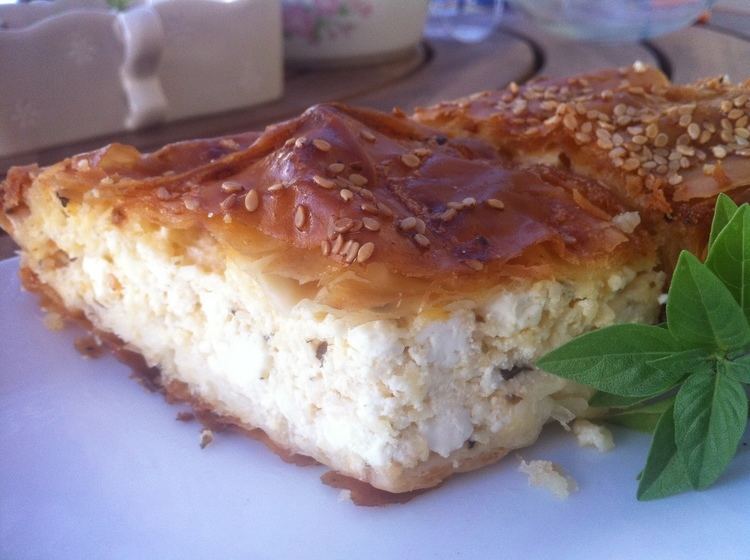 Tiropita Traditional Tiropita recipe Greek cheese Pie with feta My Greek Dish
