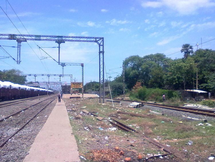 Tiruvottiyur railway station