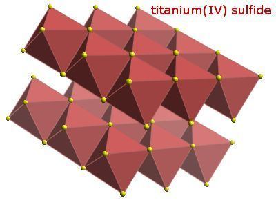 Titanium disulfide httpswwwwebelementscommediacompoundsTiS2