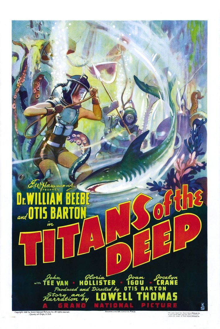 Poster for Titans of the Deep 1938 USA Wrong Side of the Art