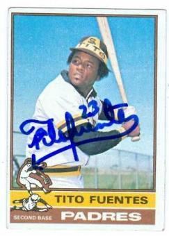 Tito Fuentes Tito Fuentes Memorabilia Autographed Signed