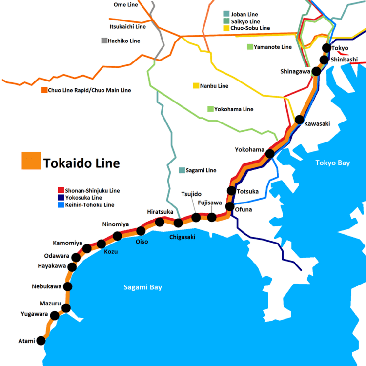 Tōkaidō Main Line Tokaido Line JR East All About Japanese Trains
